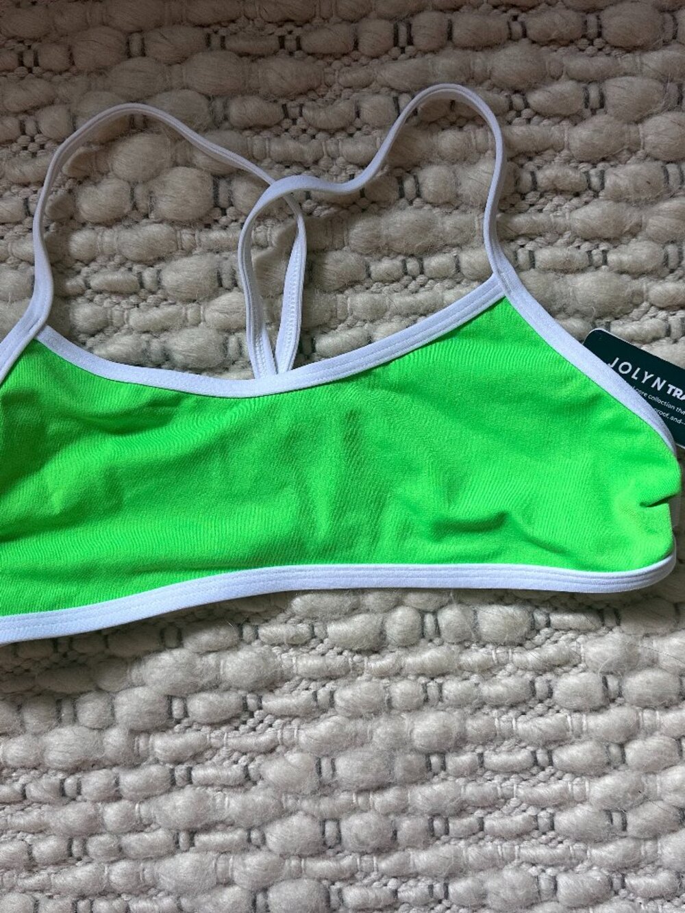Jolyn racing swimsuit top